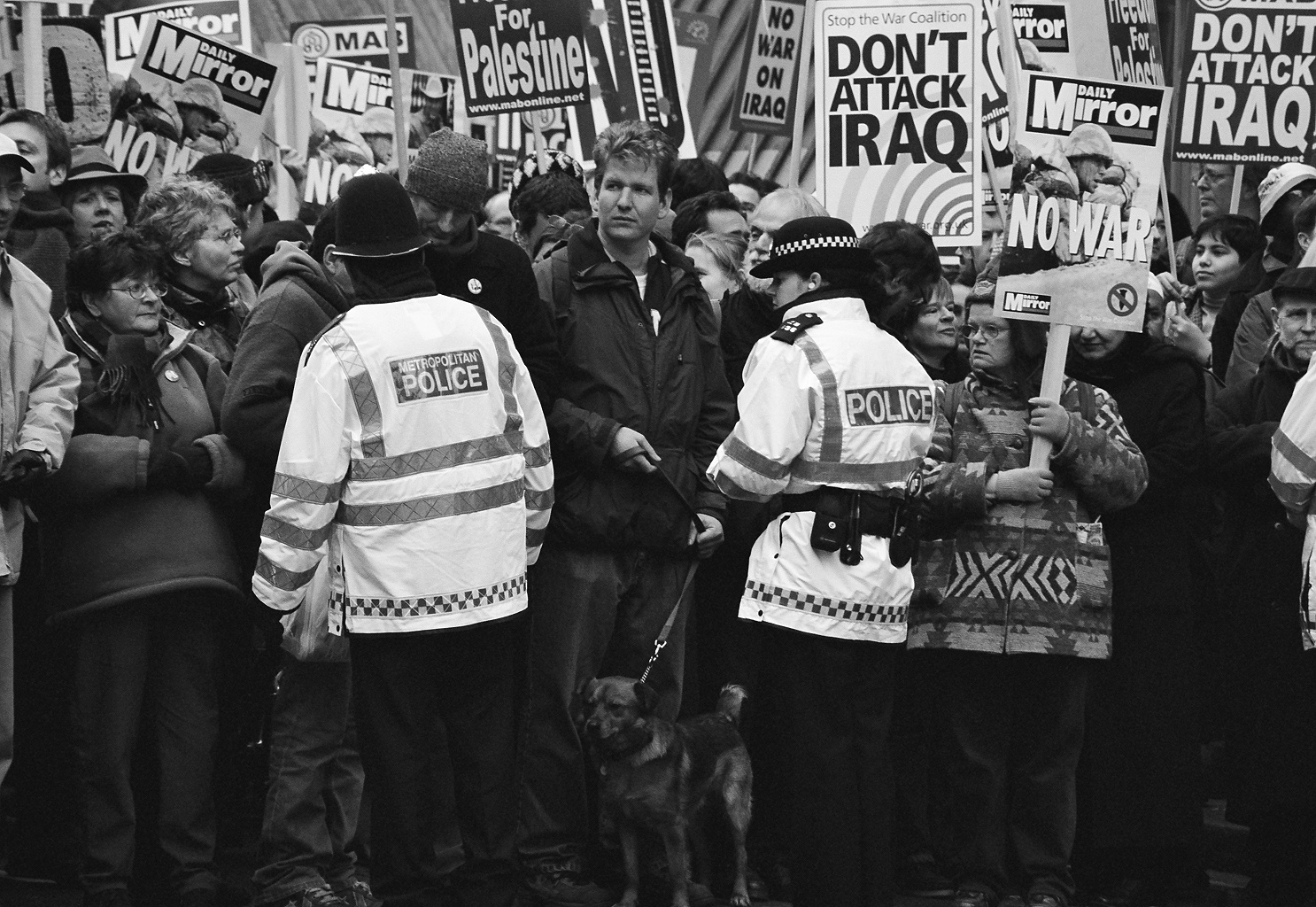Anti-war Demo in London - 15 Frb 2003