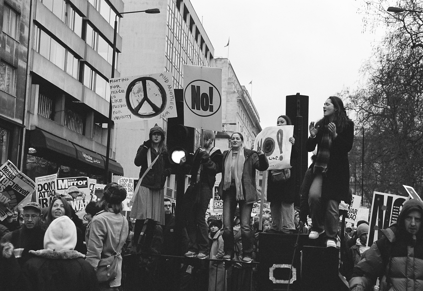Anti-war Demo in London - 15 Frb 2003