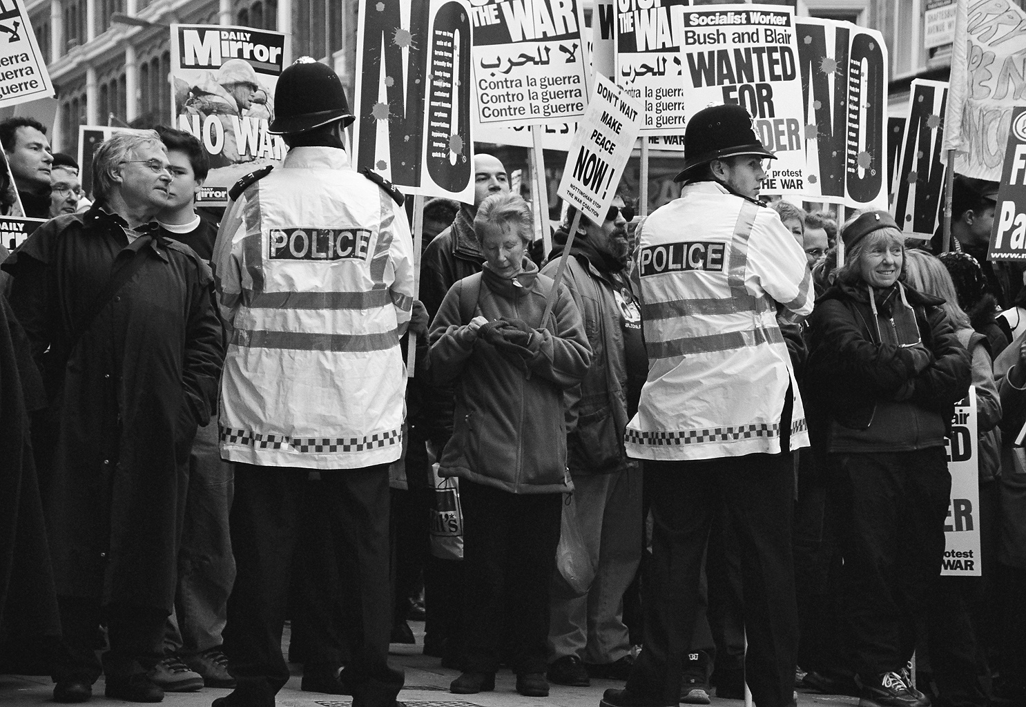 Photographs of Anti-war Demo - London