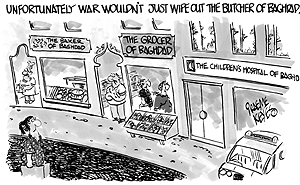 Cartoon from the Phoeniz (Eire's Private Eye)