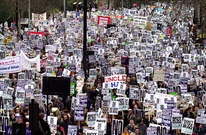 Biggest demo in political history(pics)
