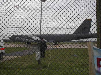 B52 peacewatch at Fairford