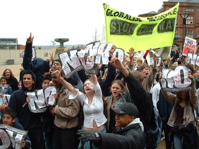 Sheffield Student Strike M5