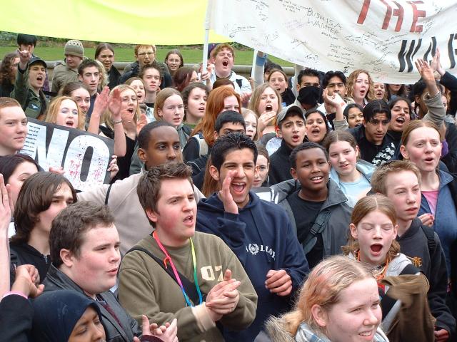 Sheffield Student Strike M5