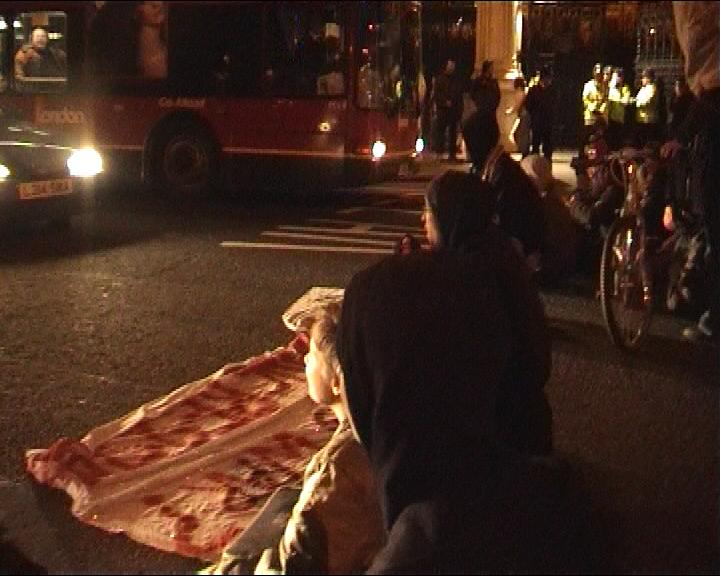 images from UK Parliment Blockade 3/3/03