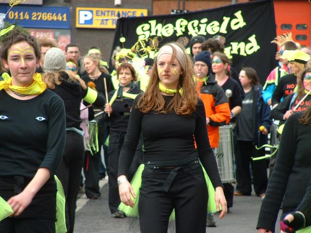 Sheffield Anti-War Demo 8th March 2003