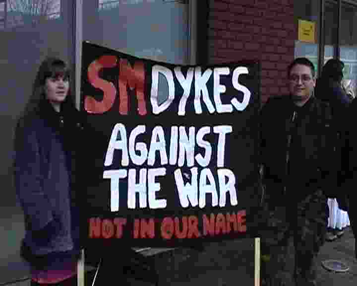 Stills from Manchester Demo, 8th March