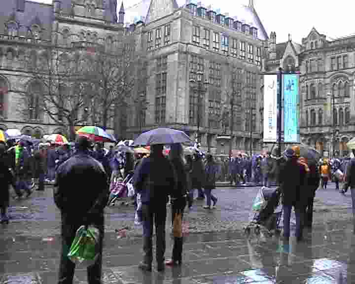 More Stills from Manchester Anti-War Demo