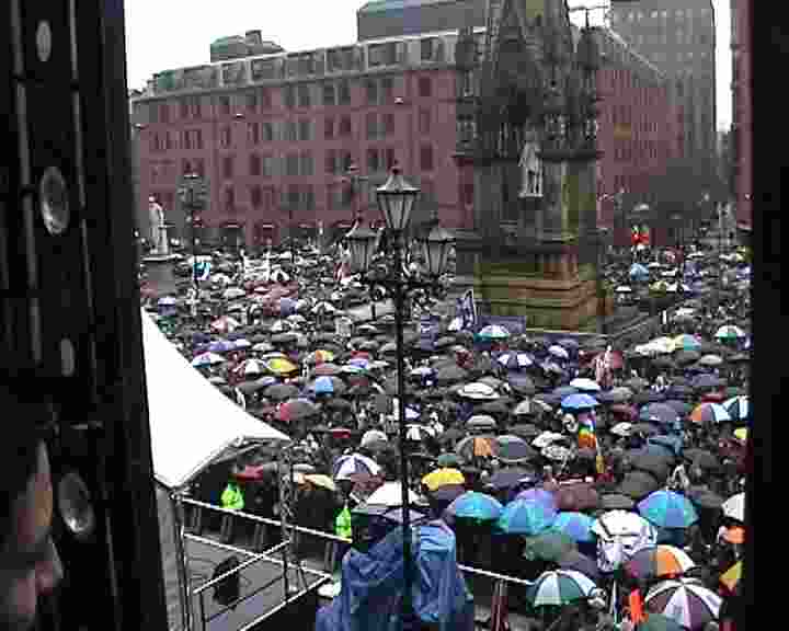 More Stills from Manchester Anti-War Demo