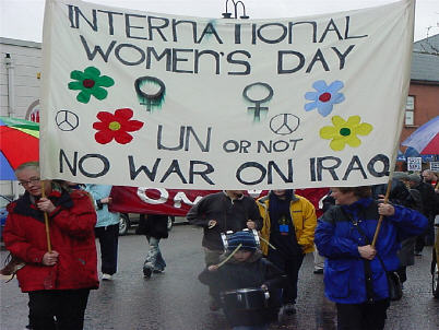 International Womens Day in Derry