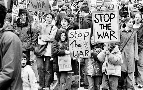 London and Nottingham 'Stop the War': Photography