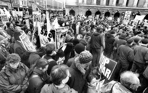 London and Nottingham 'Stop the War': Photography