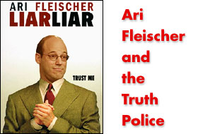 Lawrence 'Ari' Fleisher Wants To 'Liberate' Iraqis With Arial Bombs