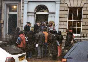 hopefully more pictures about Spanish embassy protest