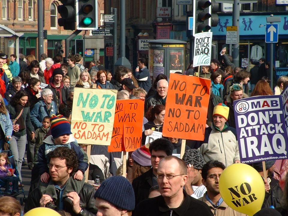 Leeds Anti-War Demonstration 15 March 2003
