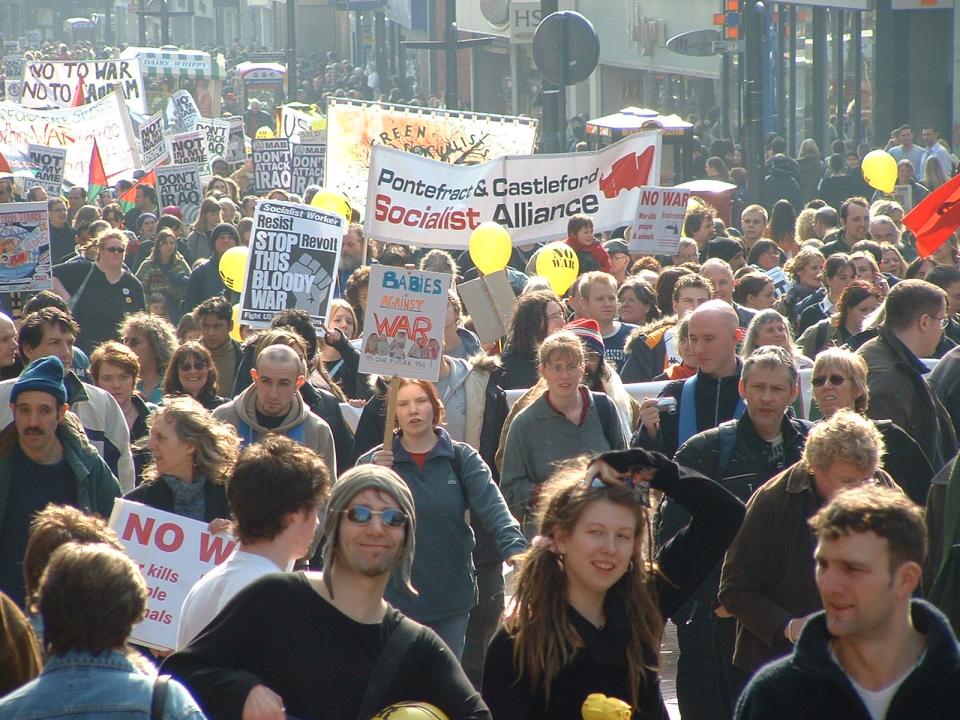 Leeds Anti-War Demonstration 15 March 2003