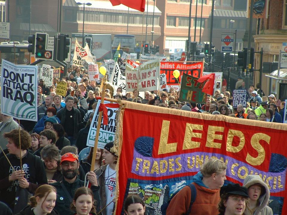 Leeds Anti-War Demonstration 15 March 2003