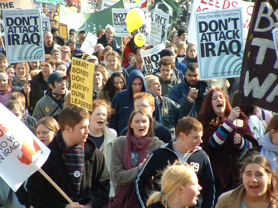 Leeds Anti-War Demonstration 15 March 2003