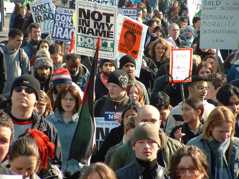 Leeds Anti-War Demonstration 15 March 2003
