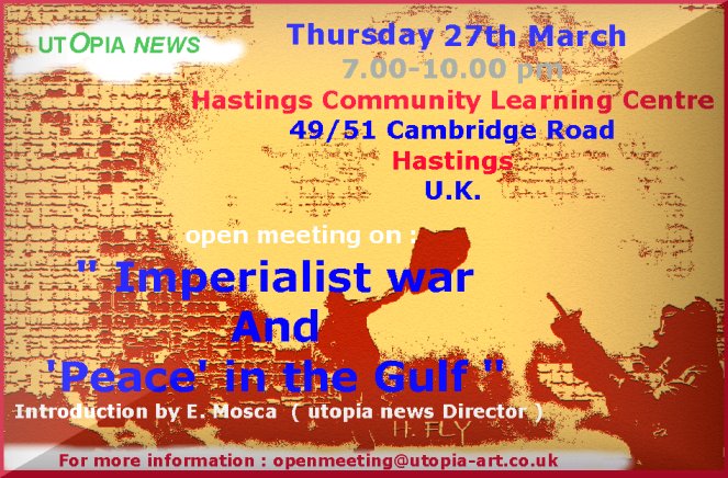 Imperialist war and 'Peace' in the Gulf