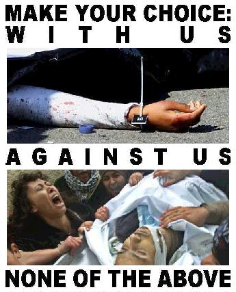 With Us? Against Us? Make Your Choice!