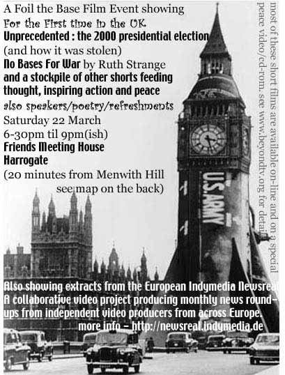 menwith hill direct action screening in harrowgate