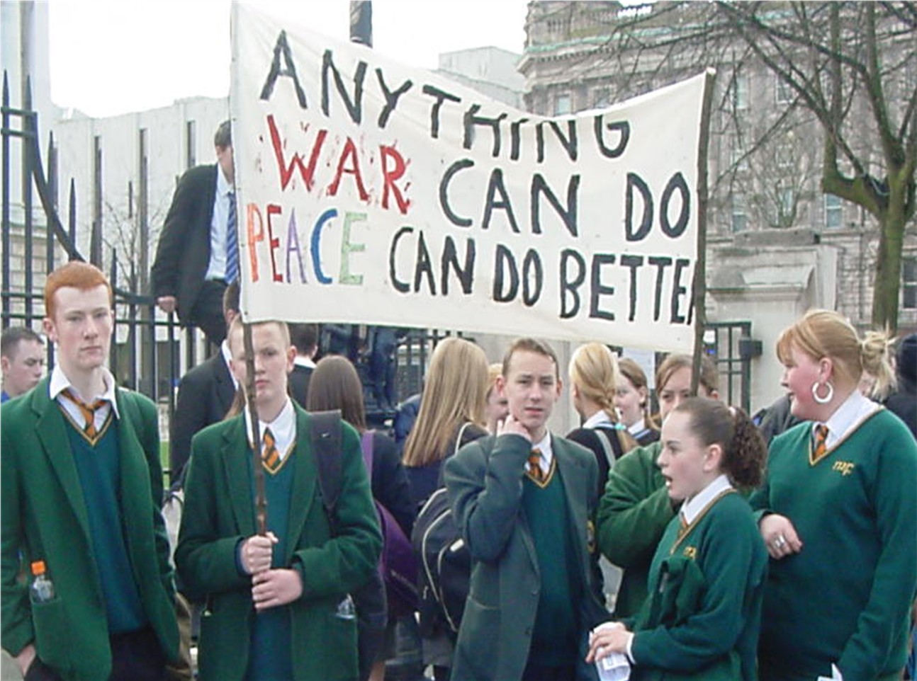 Northern Ireland Youth Revolt Against the War