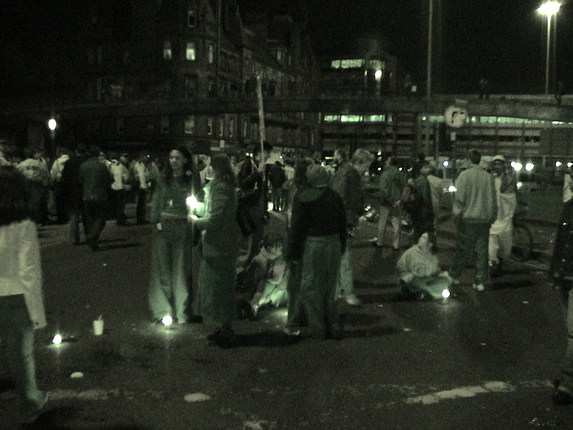 fantastic day of protests in Glasgow!