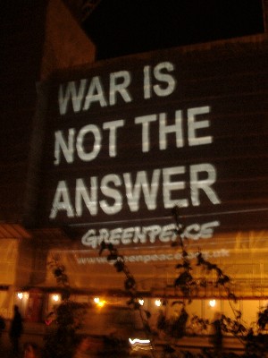 1st Day of War: Parliament Sq Nightime Pics