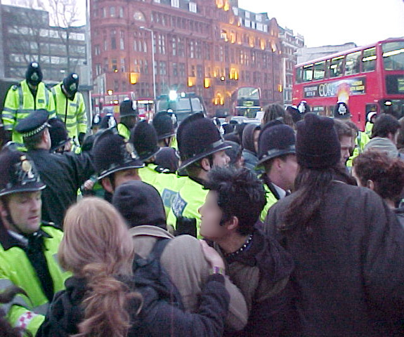 Photos from Disobedience Against War - Fri 21st Old St, London