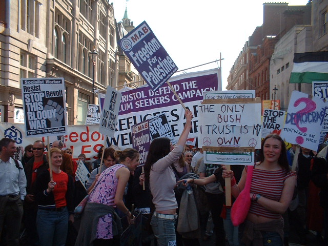 London Protest Pictures 22/3