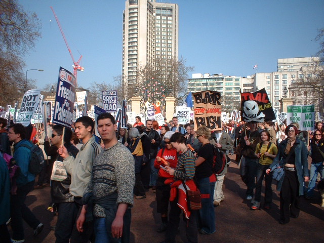 London Protest Pictures 22/3