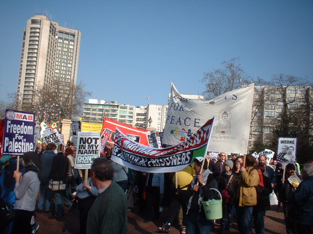 London Protest Pictures 22/3