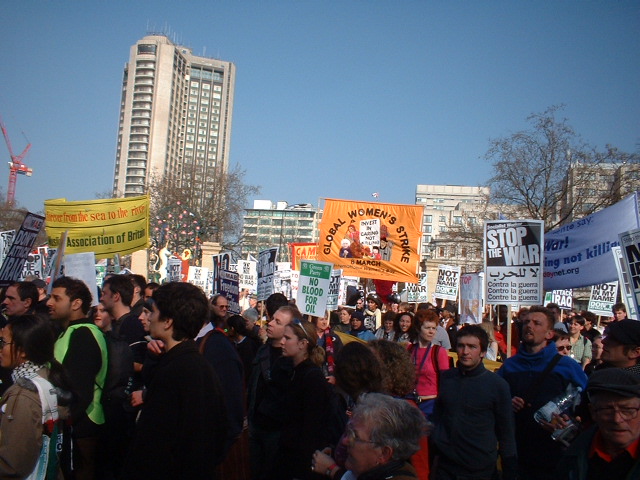 London Protest Pictures 22/3