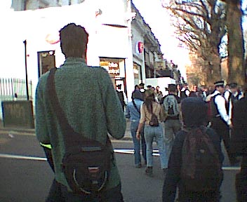 Police Harrassment Bayswater Rd