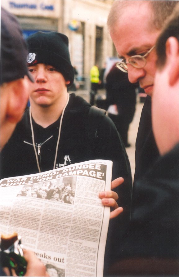 Dundee Anti-War protests