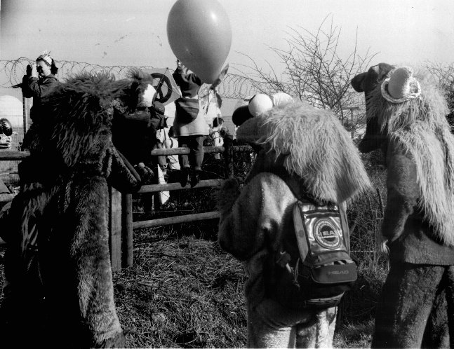Menwith Hill Photos 22/03/03