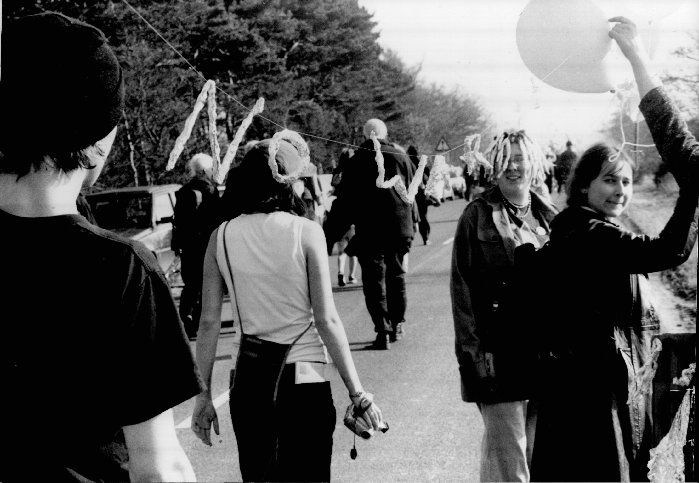 Menwith Hill Photos 22/03/03