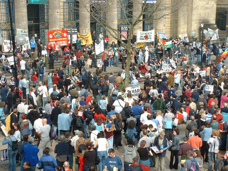 Sheffield M29 Anti-War Demonstration