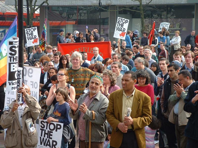 Sheffield M29 Anti-War Demonstration