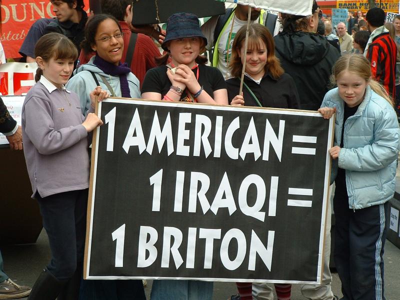 Sheffield M29 Anti-War Demonstration