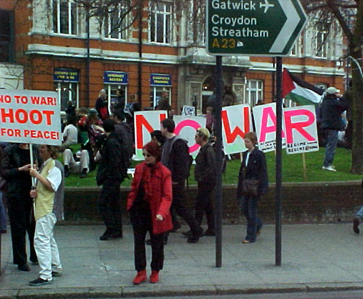 M29 Brixton Anti-War Protest
