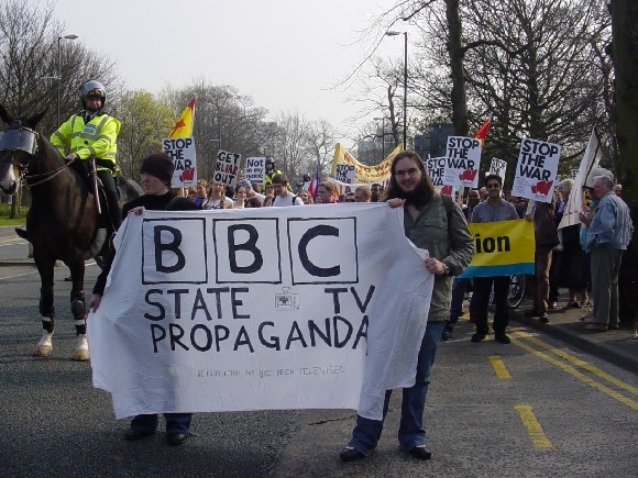 Manchester BBC Protest