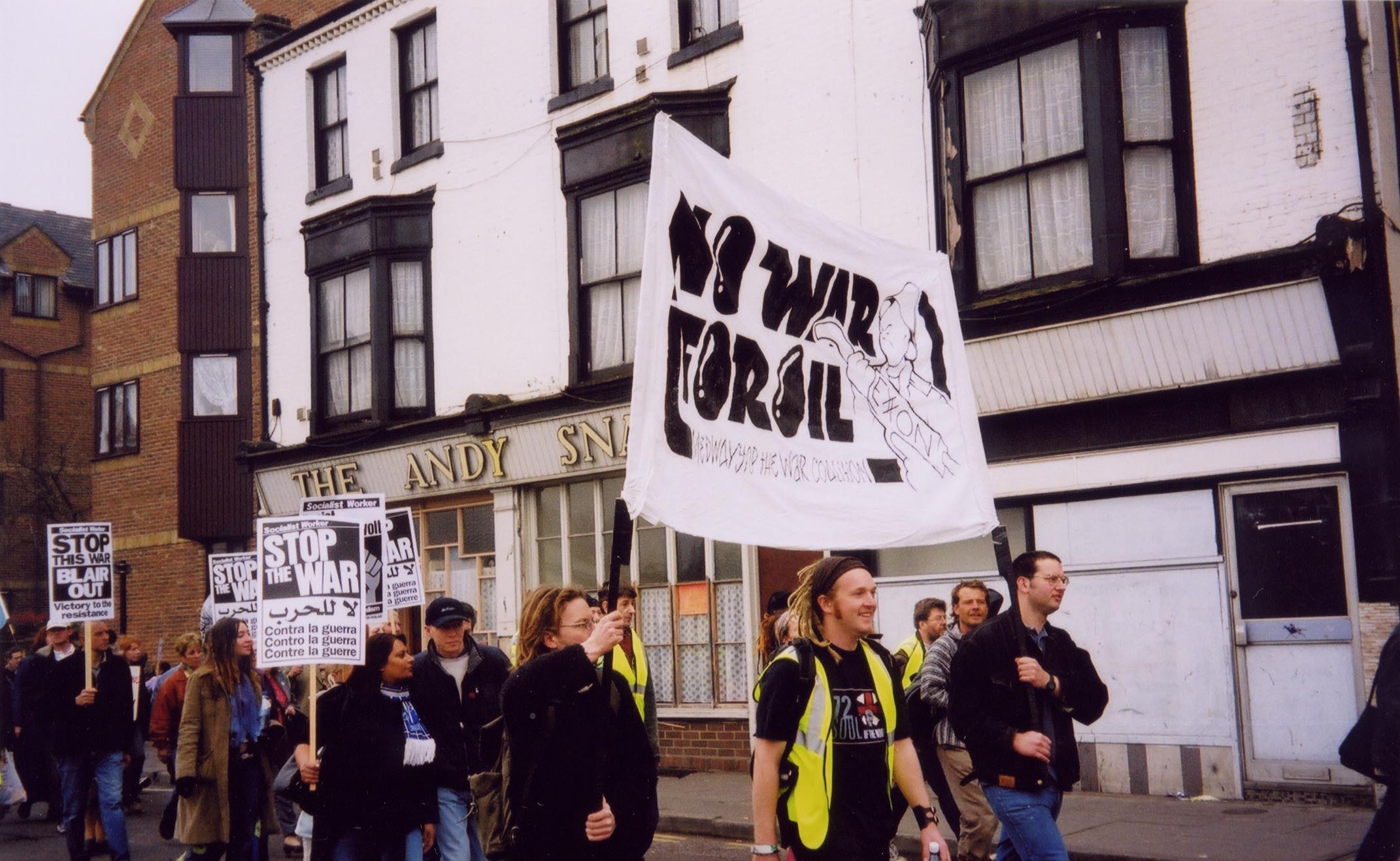 Medway Anti-War March, 29 March 2003