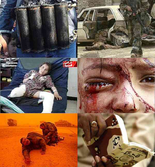 Occupation forces are helping to stop the war