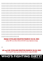 posters/placards -- print out and distribute