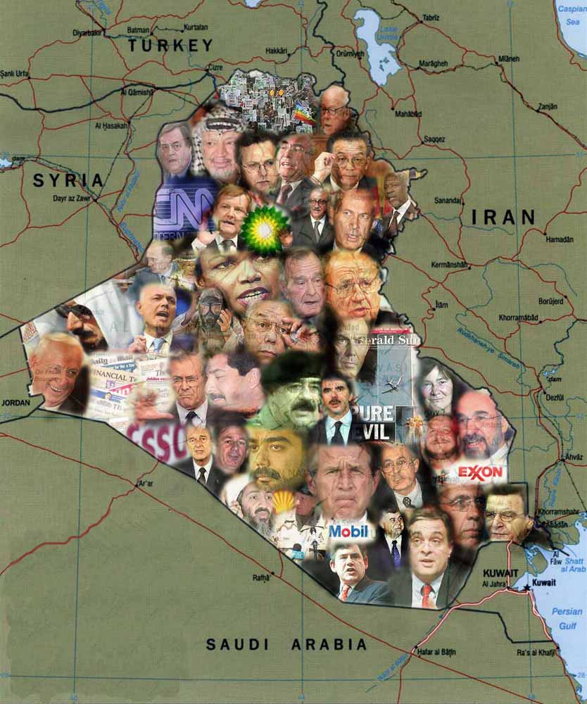 Iraq Political Map