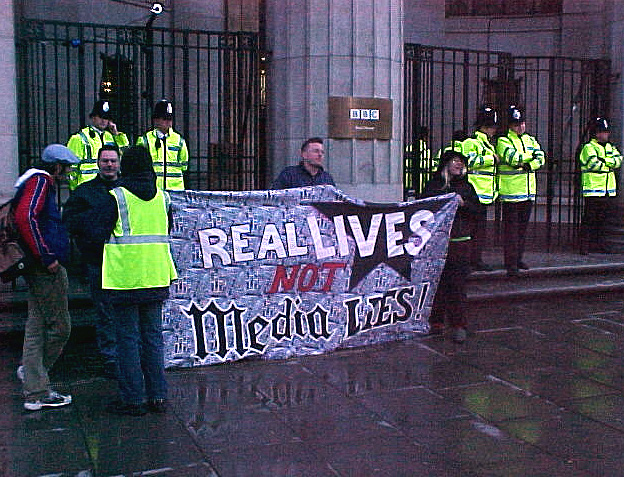 BBC Protest - April 1st - London