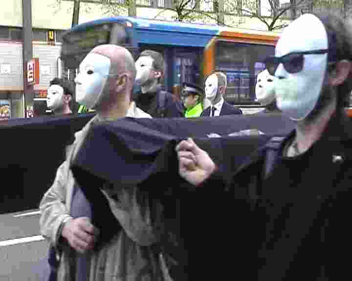 Manchester Anti-War Funeral March