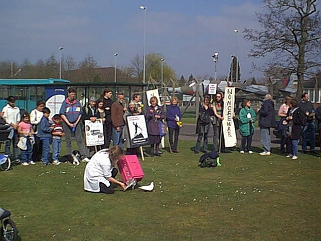 Demo at RAF Stafford